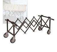 Heavy-Du Écarteur funéraire pliable en alliage d'aluminium - Cercueil portable pour église et usage domestique, léger et funéraire, facile à ranger et à transporter