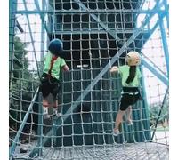 Heavy Du Filet d'escalade en C pour enfants et adultes Idéal pour les parcours d'obstacles dans le jardin, l'entraînement et les activités sportives de plein air 1 m x 4 m