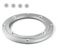 Heavy Du Lazy Susan Roulement de plateau tournant, 20in / 500 mm, base rotative en alliage d'aluminium pour table à manger, table tournante manuelle réglable à 360° pour cuisine et salle à manger