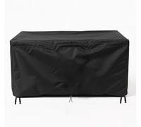 Heavy Du - Nappe de table de jardin imperméable en tissu 600D, résine UV/déchirure, adaptée aux intempéries - 330 x 110 x 70 cm