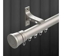 Heavy-Du Roman ain Trac - Rail mural en alliage d'aluminium pour cloisons de séparation et traitement de fenêtre - 2,7 m - Idéal pour le salon et la chambre à coucher