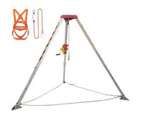 Heavy-Du Stativ System Palan en aluminium avec Stativ de pompier Capaci 816 kg pour équinte de sauvetage