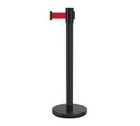 Heavy Du Steel Rope Bers - Stanchs de contrôle de foule de qualité supérieure pour file d'attente dans les magasins de détail aéroports et interdiction de poteaux sécurisés pour une ligne efficace