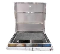 Heavy Du Steel Trappe Porte avec Gaz Ngs Emerncy Exit Skylight Window Cover pour un accès sûr au toit et au grenier