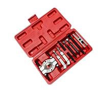 Heavy Duties Lot de 9 outils en métal pour la collection d'outils sécurisés pour la maison Solution essentielle d'atelier avec organisateurs de rangement et étui testé