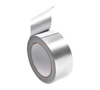 Heavy-Duty 48mm X 20m Aluminum Foil Insulation-Heat & Waterproof,High Temp Resistant Metal Duct For Sealing,Repairing,And Protection.