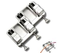 Heavy-Duty Aluminum Welding Table Clamps, Heat Resistant Welding & Soldering Clamp for Circuit Board Mounting, Soldering Wire Clamp (2pcs)