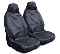 Heavy Duty Avant étanche Housses de siège Auto - Noir Paire