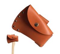Heavy Duty Axe Holder, Belt Loop Tool Holster, Hammer Hatchet Carrier for Convenience, Thick Soft Leather Construction, Hand Tool Accessory, Waist Mounted Storage Outdoor Daily Tasks