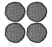 Heavy Duty Barrel Screen - Outdoor Drum Hoop Guard ¦ Cylinder Cover with Heat Resistant Frame, Containing Sparks Rotary Screen, Drum Filter, Cylindrical Mesh for Home Heating Areas