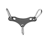 Heavy Duty Cable Adapter, Pulley Connector, 2 to 1 Fitness Attachment