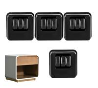 Heavy-Duty Casters - 4 Furniture Rollers with 360-Degree Swivel for Smooth Movement | Noise-Reducing Chair Wheels for Workplace, Kitchen, Bedroom, Living Room, Utility, and Storage Spaces