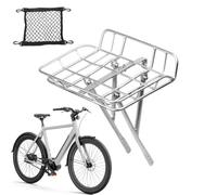Heavy Duty Coat Rack Basket | Bicycle Front Basket Stand Cargo Rack | Bicycle Front Rack Coat Front Bicycle Basket Large Rack For Commuting Travel Outdoor Mountain Road Cargo Grocery Bag Kids