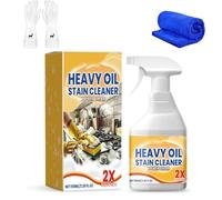 Heavy Duty Degreasing Cleaner Spray, Cleaning Kitchen Degreasing Spray, Kitchen Cold Grease Remover, Grease Remover for Range Hoods, Stovetops and Dishes