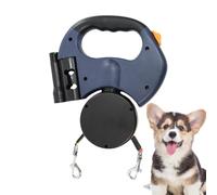 Heavy Duty Dog Rope, Ergonomic Dog Leash, Reflective Dog Rope, Automatic Untangle Dog Leash, Réglable Length Dog Rope Convenient Hook Best Retractable Dog Rope Heavy Duty Leash for Dogs