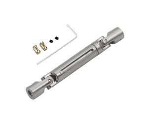 Heavy Duty Drive Shaft, Precision Steel Axis Joint Transmission Replacement, 1/12 Scale Upgrade Part, Perfect For RC Cars, High-Performance Compatibility For Most Models, Easy To Install