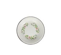 Heavy-duty Enameled Serving Dishes Household Dinner Plates, Soup Bowls, Deep, Side Domestic Meal(18cm-A)
