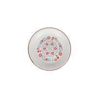 Heavy-duty Enameled Serving Dishes Household Dinner Plates, Soup Bowls, Deep, Side Domestic Meal(18cm-B)