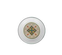 Heavy-duty Enameled Serving Dishes Household Dinner Plates, Soup Bowls, Deep, Side Domestic Meal(20cm-C)
