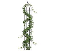 Heavy-Duty Garden Pergola & Climbing Plant Trellis - Sunproof Rustproof Metal Bower for Rose Bushes & Vines | Sturdy Outdoor Bracket for Courtyard, Deck, Lawn & Wedding Backdrops