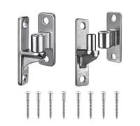 Heavy Duty Gate Hinges - Professional Farm Parts, Robust Shed Door Hardware with Mounting Bolts, Galvanized Iron Steel, Secure Perimeter Reinforcement, Ranch Driveway Livestock Pen Garden