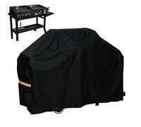 Heavy Duty Grill Cover, Adjustable Fit Patio Shield, 31.89x24.02x24.02 Inches Weather Resistant Wind Barrier, Thickened Oxford Waterproof Barbecue Protector, Outdoor Grill Guard for Backyard Camping U