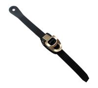 Heavy-Duty Grip Lock Strap, Adjustable Strap with Metal Buckle, Reusable Ratchet Tie-Down, Secure Webbing Lock for Luggage, Gear, and Equipment, 9.84x0.59 inches