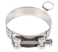 Heavy Duty Hose Clamp - Worm Gear Adjustable Pipe Clip, Durable Stainless Steel Build, Strong Tightening System, Resistant Design | Automotive Washing Machine Accessories Kit, Pipe Fixing