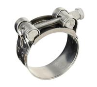 Heavy Duty Hose Clamp - Worm Gear Adjustable Pipe Clip, Durable Stainless Steel Build, Strong Tightening System, Resistant Design | Automotive Washing Machine Accessories Kit, Pipe Fixing