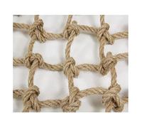 Heavy Duty Jute Climbing Net - Safety Protection Rope Netting, Hemp Cargo Net for Climbing, Decorative Twine Net, Durable Il & Garden Use