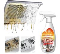 Heavy-Duty Kitchen Degreaser Foam Cleaner - Multipurpose Oil Stain Remover Spray, Kitchen Oil Multi Function Foam Cleaner Spray for Appliances Countertops Range Hoods