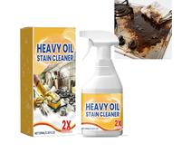 Heavy Duty Kitchen Degreaser Spray nettoyant multi-usage puissant pour four et barbecue, taches d'huile tenaces, graisse et saleté, dégraissant pour surfaces robustes, taches durables (1 pièce)