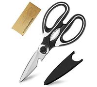 Heavy Duty Kitchen Scissors By ShirazO Best Multi-PurposeRazor Sharp Heavy Duty Utility Scissors - Kitchen Scissors for Chicken, Fish, Meat, Vegetables - Poultry Scissors and Meat Scissors