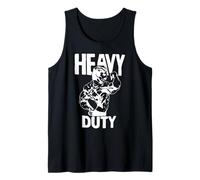 Heavy Duty Lift Heavy Get Big Haltérophilie Amour Gym Fitness Débardeur