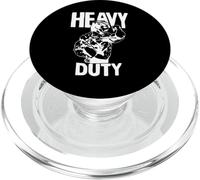 Heavy Duty Lift Heavy Get Big Haltérophilie Amour Gym Fitness PopSockets PopGrip pour MagSafe
