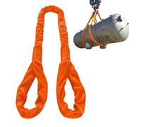 Heavy Duty Lift Sling Straps, WLL 50 Tons Polyester Lifting Rigging Moving Towing Straps, for Lifting, Towing, and Handling Heavy/Oversized Goods, Construction Sites(10m)