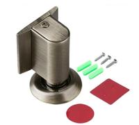 Heavy Duty Magnetic Door Wedge Stopper for Bottom of Door - No Drill Invisible Door Catch Holder, Adjustable Rust-Proof Design to Keep Doors Open for Floor or Wall Mount