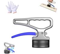 Heavy-Duty Magnetic Pickup Tool, Lifting Portable Material Collector with Quick Release, Strong Lift Magnet Tool Steel Heavy Duty with Ergonomic Handle for Iron Plate (Load capacity 30KG)