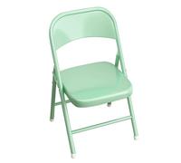 Heavy Duty Metal Folding Chairs, Sturdy And Strong Load-Bearing, Ideal for Living Room & Office Use, Portable & Space-Saving Design (Green)