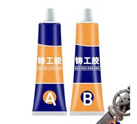 Heavy-Duty Metal Glue - Waterproof High-Strength Casting Welding Glue | Multifunctional Metal Repair Gel & Paste | Strong Bonding Adhesive for, Concrete, Skillet, Pipes & More | Industrial-G