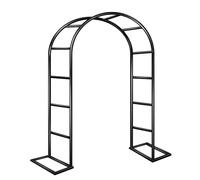 Heavy Duty Metal Rose Arch - Weatherproof Garden Trellis for Vines & Plants Indoor/Outdoor Patio Decoration Perfect for Weddings (W180 x H220 cm)