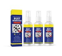 Heavy-Duty Metal Rust Remover, Dérouillant Spray Liquide, 3PCS | Spray Dérouillant 100 ml, Anti-Rouille et Lubrifiant pour Métaux, Outils, Pièces Automobiles, Chaînes et Mécanismes
