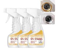 Heavy Duty Oven Foam Cleaner Spray,All Purpose Degreaser Spray Kitchen Cleaner,Grease Away,Kitchen Degreaser Spray For Fat,Oil,Hob,Bathroom Surfaces,Vehicles,Fabrics Cooker Extractor Cleaning (3PC)