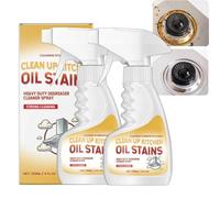 Heavy Duty Oven Foam Cleaner Spray,All Purpose Degreaser Spray Kitchen Cleaner,Grease Away,Kitchen Degreaser Spray For Fat,Oil,Hob,Bathroom Surfaces,Vehicles,Fabrics Cooker Extractor Cleaning (2PC)