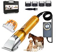 Heavy Duty Pet Grooming Clippers,Powerful 36V Motor for Thick Coats, Professional Grooming Shears Fur Hair Golden Trimmers Tool for Dogs, Sheep, Horses, Livestock & Cats