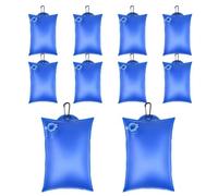 Heavy Duty Pool Cover Weights - Thick Leakproof Bags, | Reusable Water Weight Tubes, Pool Cover Securing Bags | Durable Leak Resistant Hold Down System, Weather Ready Anchors for Ou