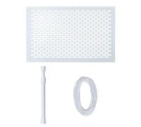 Heavy Duty Pool Shield, Pool Skimmer Leaf Guard, 15.3x9.8in Professional Screen Mesh Nets, Portable Protection for Poolside, Drainage Ditch, Hot Tub Maintenance
