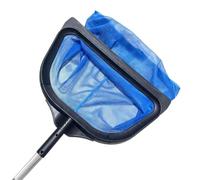 Heavy Duty Pool Skimmer Net - Reinforced Mesh Debris Cleaner Basket