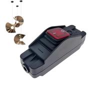 Heavy Duty Power Button - Waterproof 30A Shut Off | PC Build with LED Light, 220V Cord Control, Indoor Appliance Wiring Aid, Home Business Heater Fan Electrical Safety