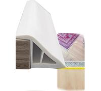 Heavy Duty PVC Transition Moldings for Floor Edge, Tile to Carpet Reducer, Door Way Threshold, Easy Peel and Stick Installation(Milk,1.2-1.5cm 29.5ft)